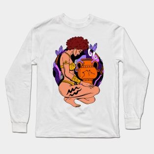 Aquarius Beauty Mulatto Edition Long Sleeve T-Shirt